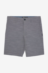 Grey - 20" Reverse Slub Shorts